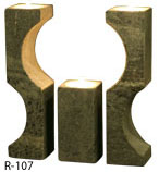 Candle Holder Olympic set of 3 - short