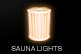 sauna lights